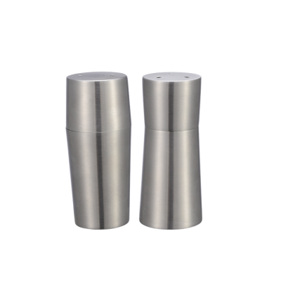 Factory Directly Sale Stainless Steel Salt and Pepper Shaker with Brass Coating